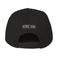 DIMExBAG FRONT LOGO FLAT BILLED HAT