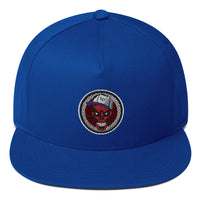 DIMExBAG FRONT LOGO FLAT BILLED HAT