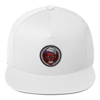 DIMExBAG FRONT LOGO FLAT BILLED HAT