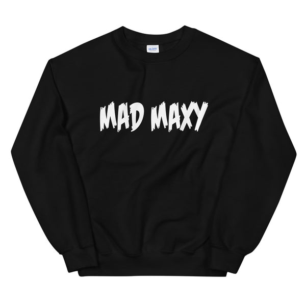 MAD MAXY WHITE CREWNECK